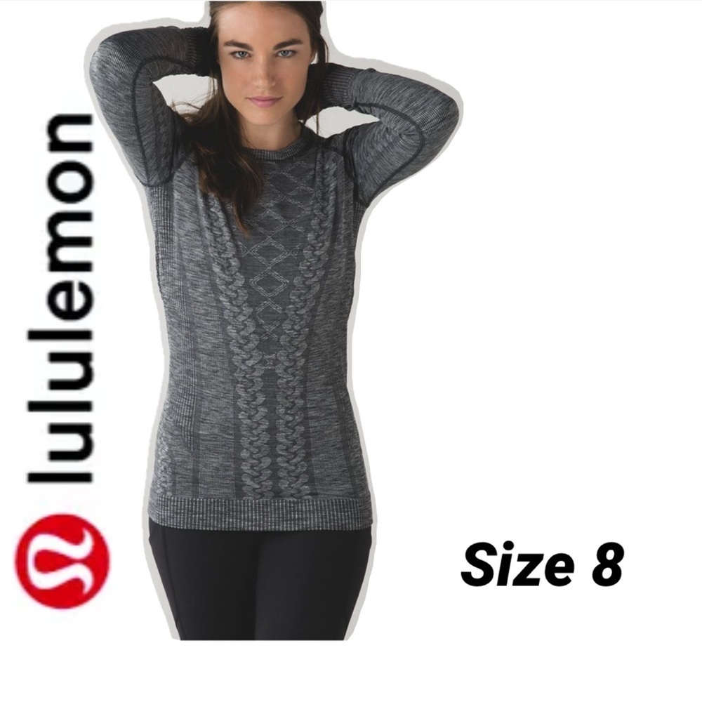 Lululemon Rest Less Pullover (Second Release)
Heathered Black size 8